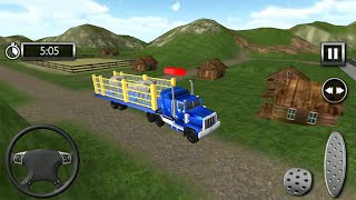 Wild Animal Zoo Transporter 3D Truck Driving Game Android Gameplay screenshot 4