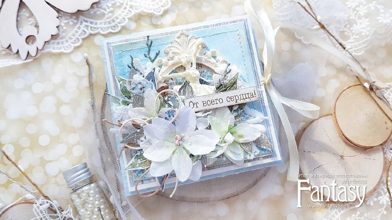 Мастер-класс по созданию коробочки для денежного подарка, #dies_Fantasy, скрапбукинг