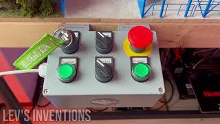 Control Panel - 3D Printed Roller Coaster - Stunt Fall