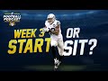 Week 3 Start or Sit? + Matchups to Avoid (2020 Fantasy Football)