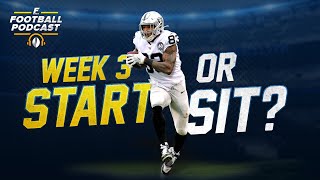 Week 3 Start or Sit? + Matchups to Avoid (2020 Fantasy Football)