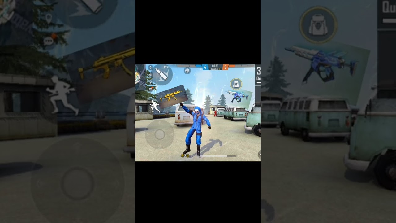 Golden mp5 vs Bird mp5 skin.