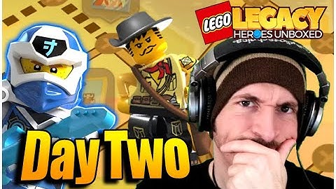 Fighting a Jay Team! - Brixpedition Day 2 (Lego Legacy: Heroes Unboxed)