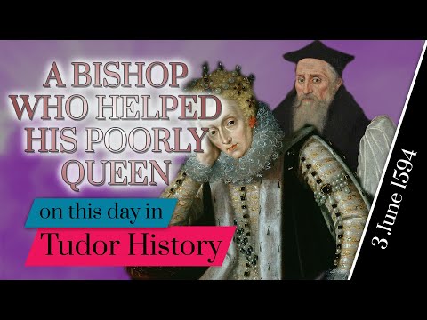 3 June - A bishop who helped his poorly queen #shorts