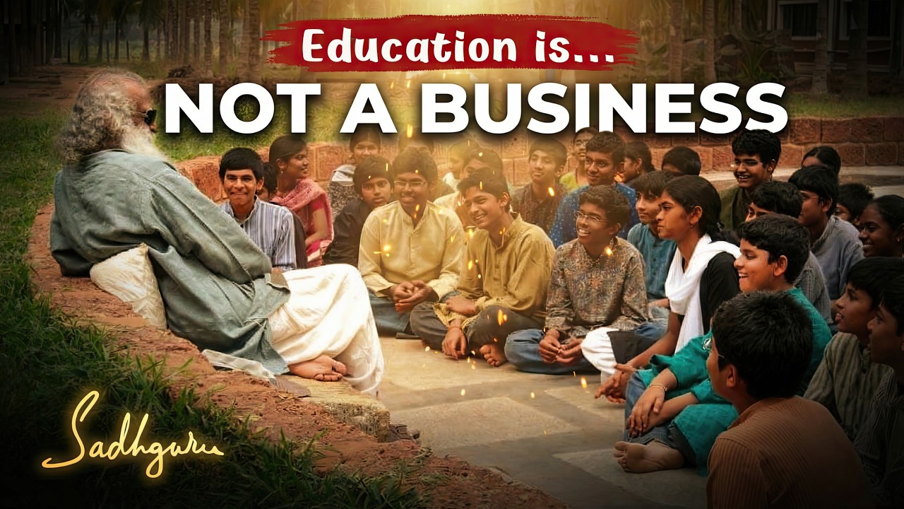 Почему школы рухнут через 10 лет | Садхгуру