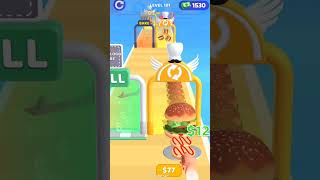 Pizza Stack Run Level 101 - Perfect Picks Till the End 😎 #trending #shorts #youtubeshorts #games