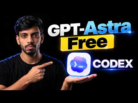 Get $150 GPT Astra API for Free And Use Inside Codex