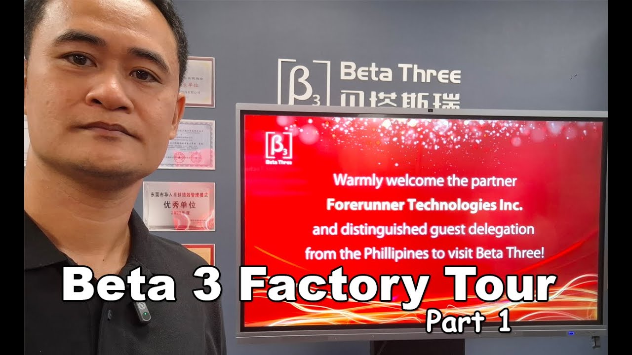 BETA 3 China Factory tour (part 1)