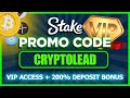 Unlocking Stake VIP Levels | How to use code CRYTOLEAD for Maximum Benefits