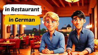 in Restaurant in German