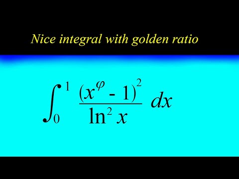 A golden integral