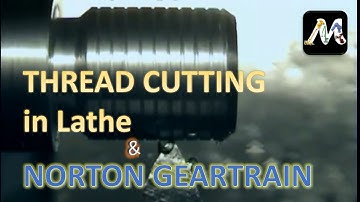 Thread Cutting in Lathe - Norton Geartrain Explained