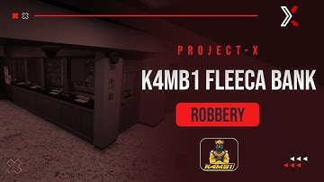 FiveM K4MB1 Fleeca Bank Robbery - QB | QBOX | ESX | Custom