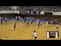 10日 ハンドボール女子 あづま総合体育館 Aコート 佼成学園×高水 決勝 3
