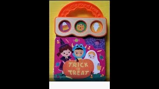 Trick or Treat Halloween INTERACTIVE Sound Book