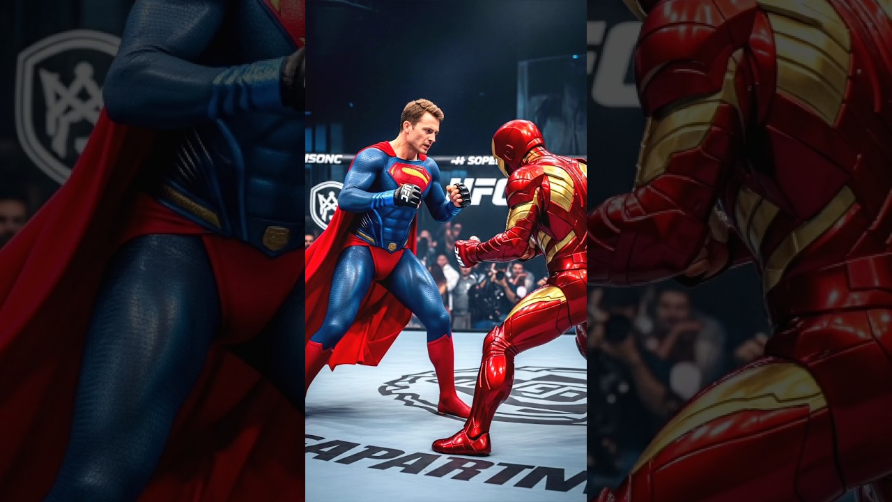 Superheroes as UFC fighters Part 2💥😯