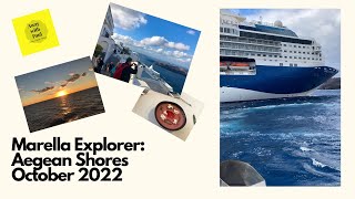 Aegean Shores on the Marella Explorer October 2022