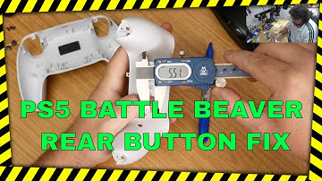 PS5 BATTLE BEAVER Controller Repair - Rear Buttons Stopped Working
