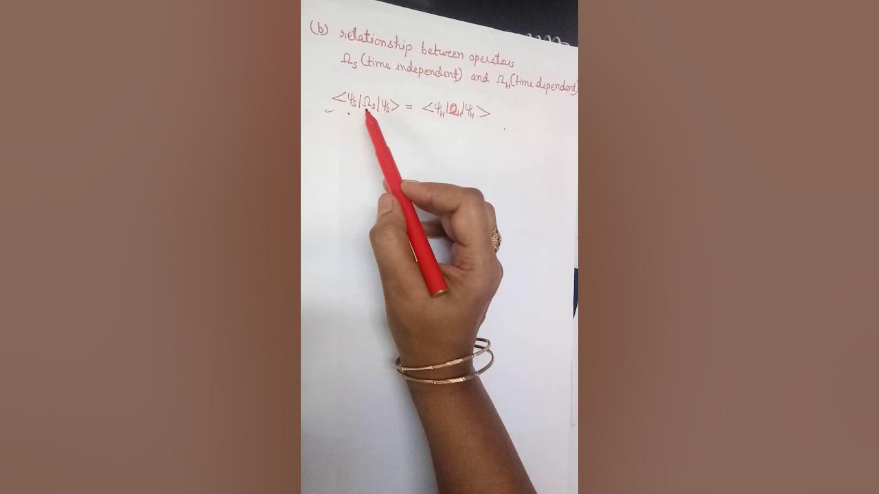 Heisenberg equation of motion YouTube
