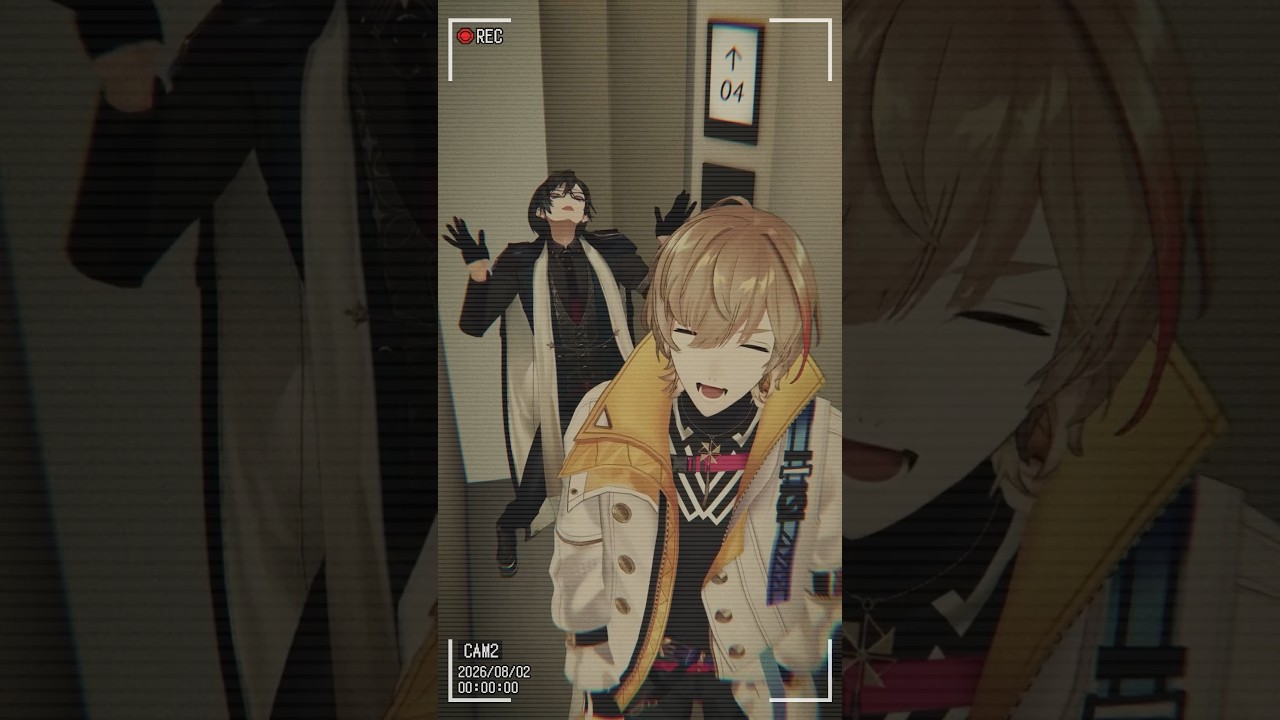 風楽と四季凪がエレベーターで『愛 罠 Get U』踊ってみた🕺 #ヴォルタShorts