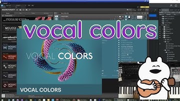 Vocal Colorsは弾いてて楽しい！！インスピレーションが駆り立てられます。これでイントロは完璧！！