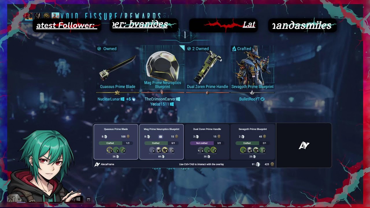 Weekly Warframe Stream!!