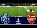 PSG vs ARSENAL | ¡LA GRAN FINAL! | UEFA CHAMPIONS LEAGUE  simulation &amp; prediction