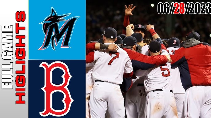 Boston Red Sox vs Miami Marlins GAME HIGHLIGHTS, MLB To Day June 27, 2023