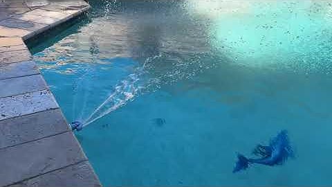 Roundaerator Pool Aerator Wide Version Demo Video