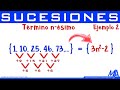 Termino n-ésimo Sucesión Cuadrática | Ejemplo 2