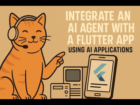 Integrate an AI Agent with a Flutter App Using AI Applications, #qwik ...