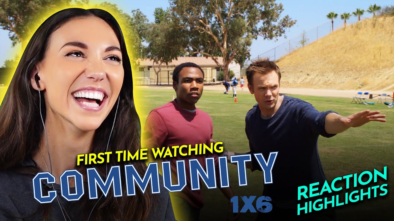 Coby hyped for COMMUNITY 1x6 