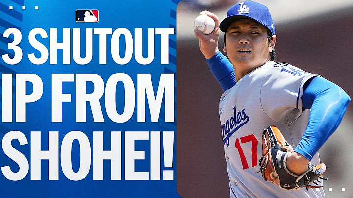 FULL START: 3 shutout innings from Shohei Ohtani vs. the Giants! | 大谷翔平ハイライト