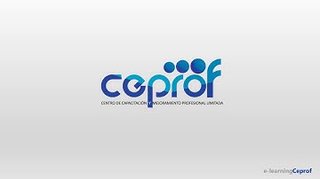 Tutorial de Ingreso a Cursos E-Learning - Ceprof Capacitación