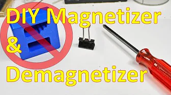 DIY Cheap & Compact Tool Magnetizer/Demagnetizer