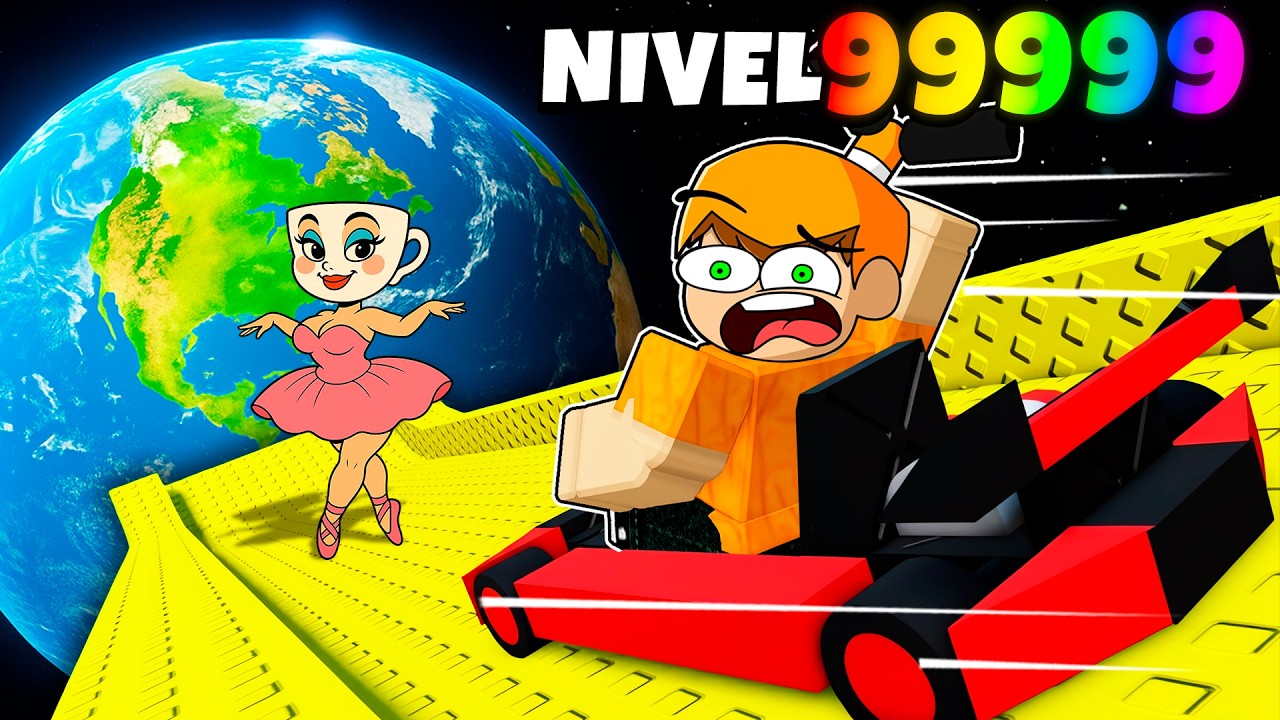 Alcancé VELOCIDAD MÁXIMA conduciendo en ROBLOX… TERMINÓ MAL