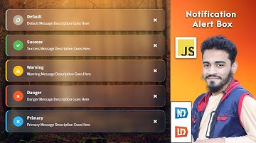 Create a custom alert box with CSS and javascript