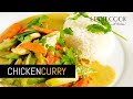 Chicken Curry mit Basmati Reis - Zubereitung und Zutaten