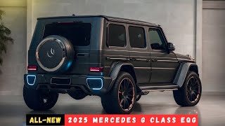 All New 2025 Mercedes G-Class EQG Introduced - The Future of Luxury Offroad!