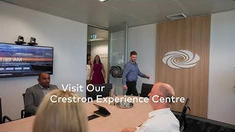 Crestron Intelligent Video Experience Centres in Sydney or Melbourne