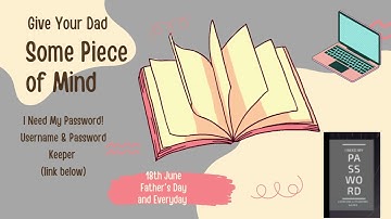 I Need My Password -Username & Password Keeper (logbook journal)