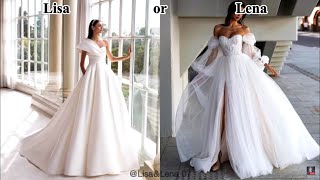 LISA OR LENA (Wedding Edition Bride & Groom Pt:2)💝😊#lisaorlena#trending #viral