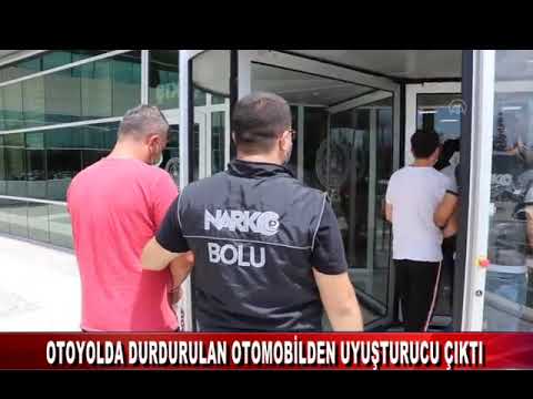 OTOYOLDA DURDURULAN OTOMOBİLDEN UYUŞTURUCU ÇIKTI (13.07.2020)