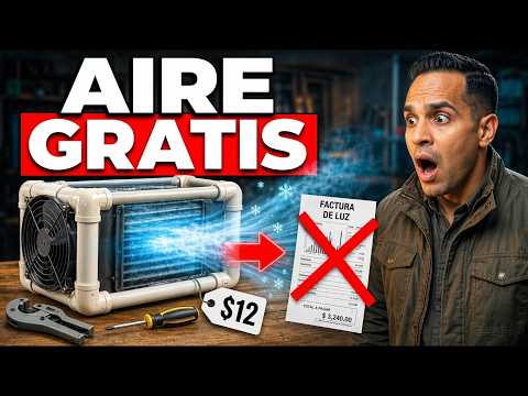 BUILD THIS DEVICE WITH 2 TOOLS AND CREATE THE MOST POWERFUL DIY AIR CONDITIONER IN THE WORLD!