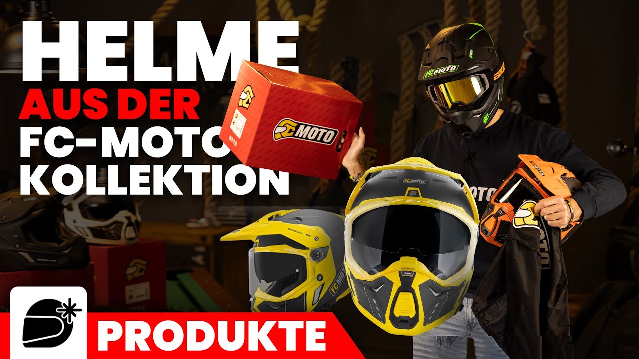 Neu In Der Fc Moto Kollektion Motorradhelme Enduro Motocross Youtube