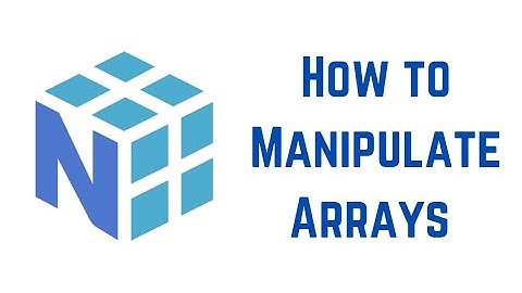 Python NumPy Tutorial For Beginners - How to Manipulate Arrays | NumPy Reshape Function (Part 2)