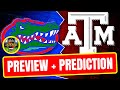 Florida vs Texas A&M - Preview + Predictions (Late Kick Cut)