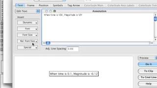 Igor Pro Guided Tour 1: 1.4 Adding a Tag