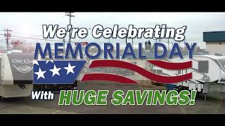 Wagers RV Center "Wagers Memorial Day Sale" Commercial