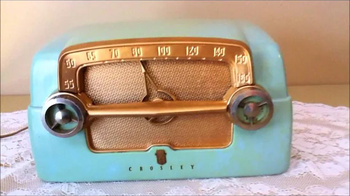 Antique Crosley Radio-A Glimpse From the Past